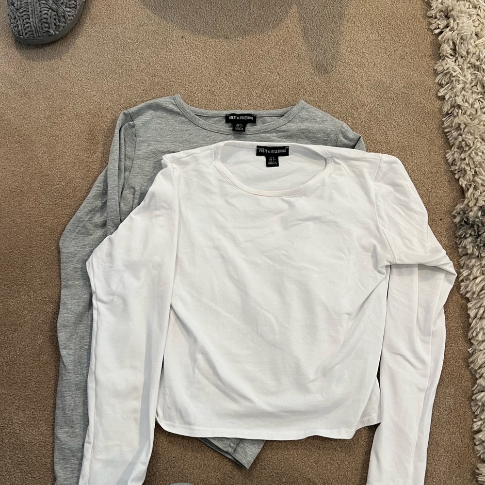 Pretty Little Thing Long Sleeve Fitted Tops